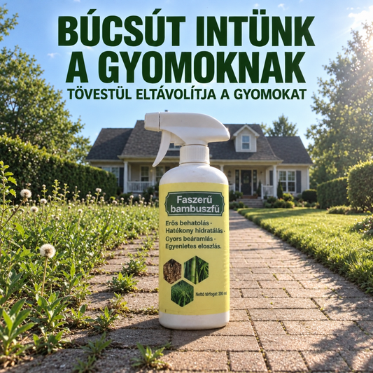 🔥2026-os AKCIÓ – Gyorsan ható, természetes gyom- és fűirtó spray