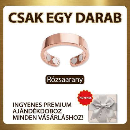 Resupe® Fogyókúrás Anyagcsere Mágneses Terápiás Gyűrű: Hárommagos Anyagcsere Aktiválás — Mindössze 30 perc naponta a Fogyás és a Nyirokkeringés támogatására — Plusz ízületi enyhülés, jobb alvás és mentális tisztaság.