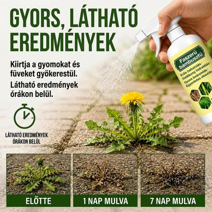 🔥2026-os AKCIÓ – Gyorsan ható, természetes gyom- és fűirtó spray