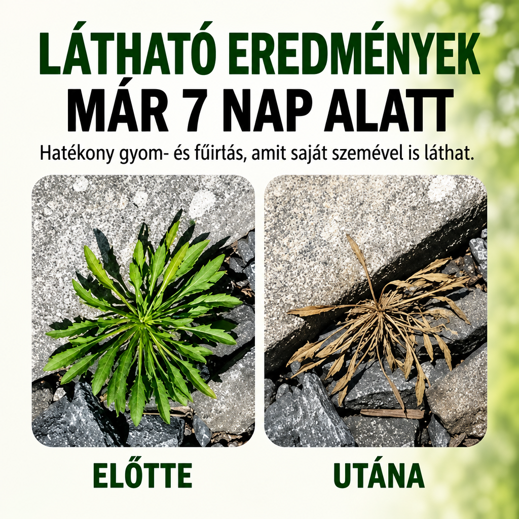 🔥2026-os AKCIÓ – Gyorsan ható, természetes gyom- és fűirtó spray